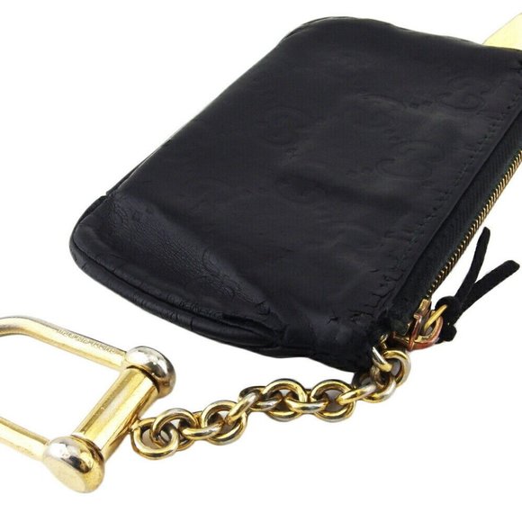Authenticity guaranteed  USED GUCCI Coin Case Gucci Ma Leather - Picture 5 of 10